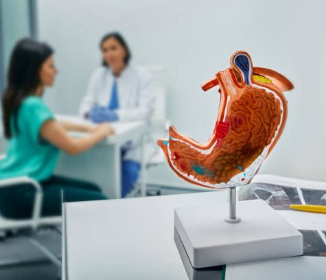 Gastroenterology. Gastroenterologist consultation, treatment of stomach diseases and ulcers